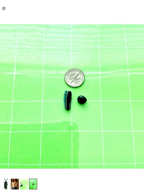 🆕 Gemstone Pendant Necklace-Stainless Steel-LARGE - Picture 3 of 3